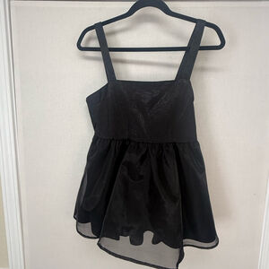Women's English Factory Black Top Size M
